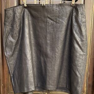 Apt. 9 Black Textured Pencil Skirt